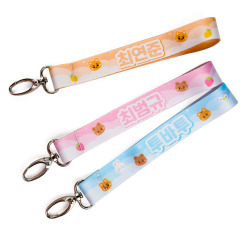 Promotional Silkscreen Short Nylon Car Keychain Thick Kpop Lanyard with Carabiner Wrist Band Polyester Lanyard Strap,Zhongshan Yutang Craft Gifts Co., Ltd.，KeyChains+medal+Fridge Magnet,Promotional Silkscreen Short Nylon Car Keychain Thick Kpop Lanyard with Carabiner Wrist Band Polyester Lanyard Strap