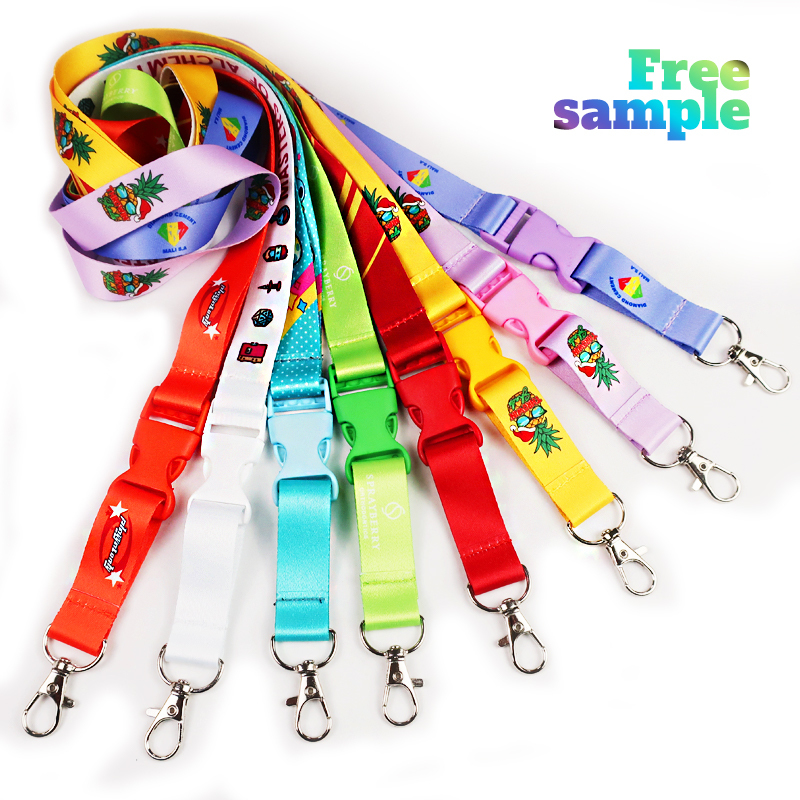 Custom Adjustable Fabric Lanyard Printing Design Cell Phone Lanyard Personalizado Neck Id Card Holder Lanyard,Zhongshan Yutang Craft Gifts Co., Ltd.，KeyChains+medal+Fridge Magnet,Custom Adjustable Fabric Lanyard Printing Design Cell Phone Lanyard Personalizado Neck Id Card Holder Lanyard