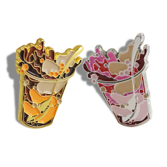 custom soft enamel pin