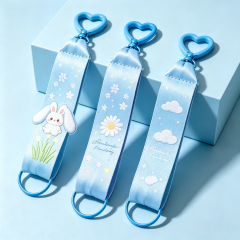 Wholesale Satin Ribbon Heart Keychain Bulk Cute Cartoon Keyring Party Favor Gift,Zhongshan Yutang Craft Gifts Co., Ltd.，KeyChains+medal+Fridge Magnet,Wholesale Satin Ribbon Heart Keychain Bulk Cute Cartoon Keyring Party Favor Gift