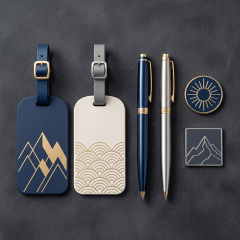 Wholesale Promotional Custom logo Printed Portable Travel Label Baggage Boarding Bag Luggage Tag