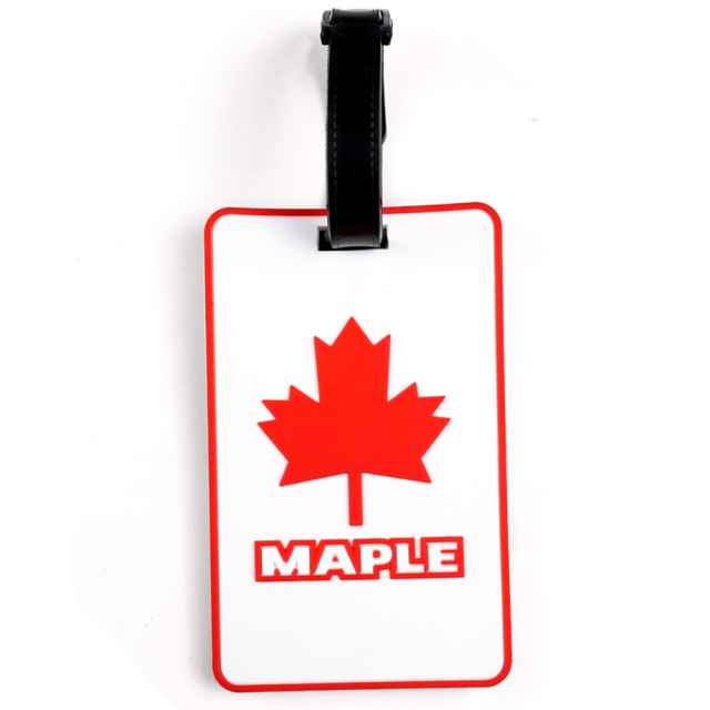 Promotional Cheap Custom logo Giveaways Fashionable Soft Rubber hang Luggage Label Tag Creative Logo