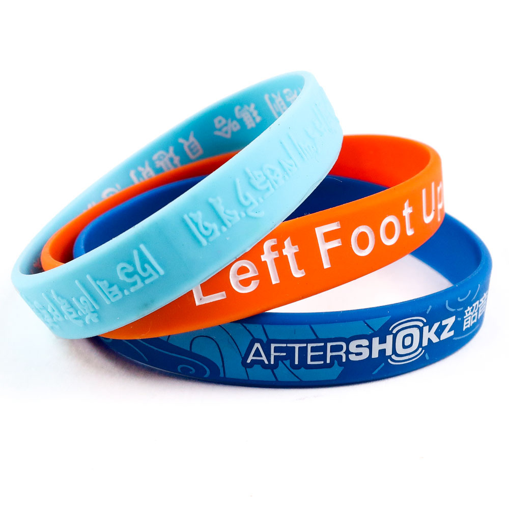 Custom logo Word Silicone Bracelet Wristband Black Lives Matter Charm Fashion Jewelry Bangle Bracelet