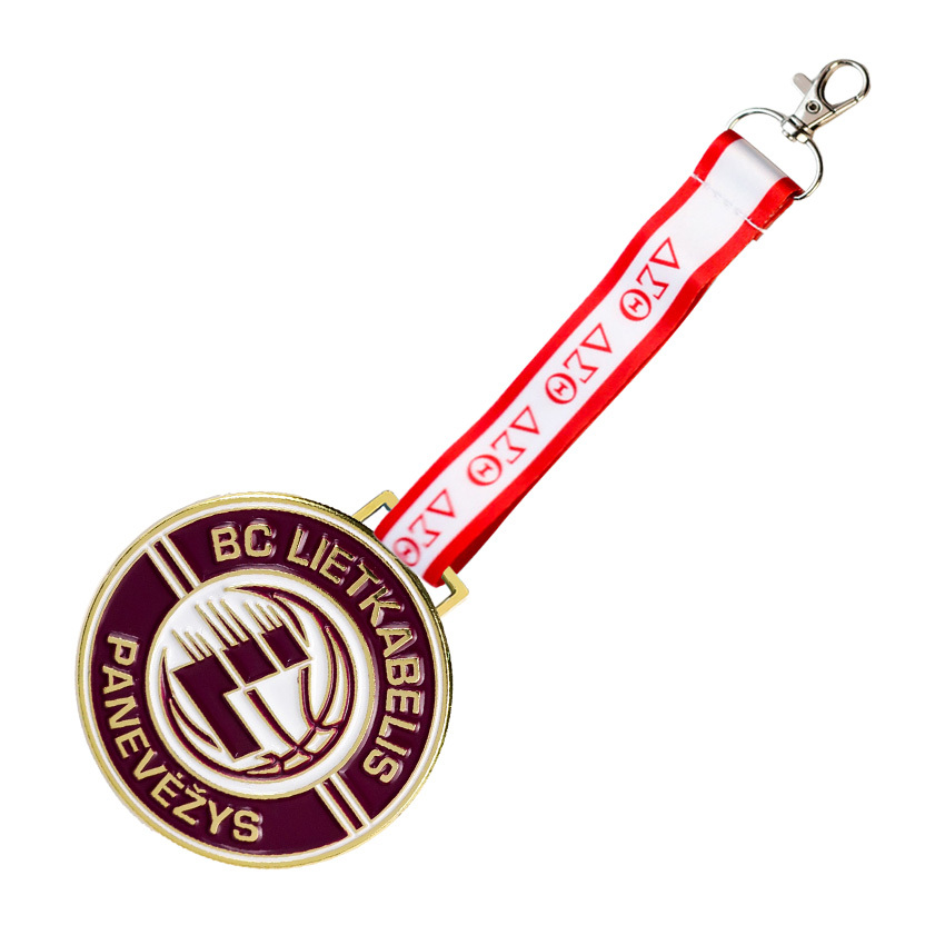 Oem Keychain Custom Bag Tags Round Black Metal Baggage with Prongs,Zhongshan Yutang Craft Gifts Co., Ltd.，KeyChains+medal+Fridge Magnet,Oem Keychain Custom Bag Tags Round Black Metal Baggage with Prongs