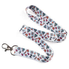 Custom Design Maker Medical Autism Awareness Team love pink Lanyard Bulk,Zhongshan Yutang Craft Gifts Co., Ltd.，KeyChains+medal+Fridge Magnet,Custom Design Maker Medical Autism Awareness Team love pink Lanyard Bulk