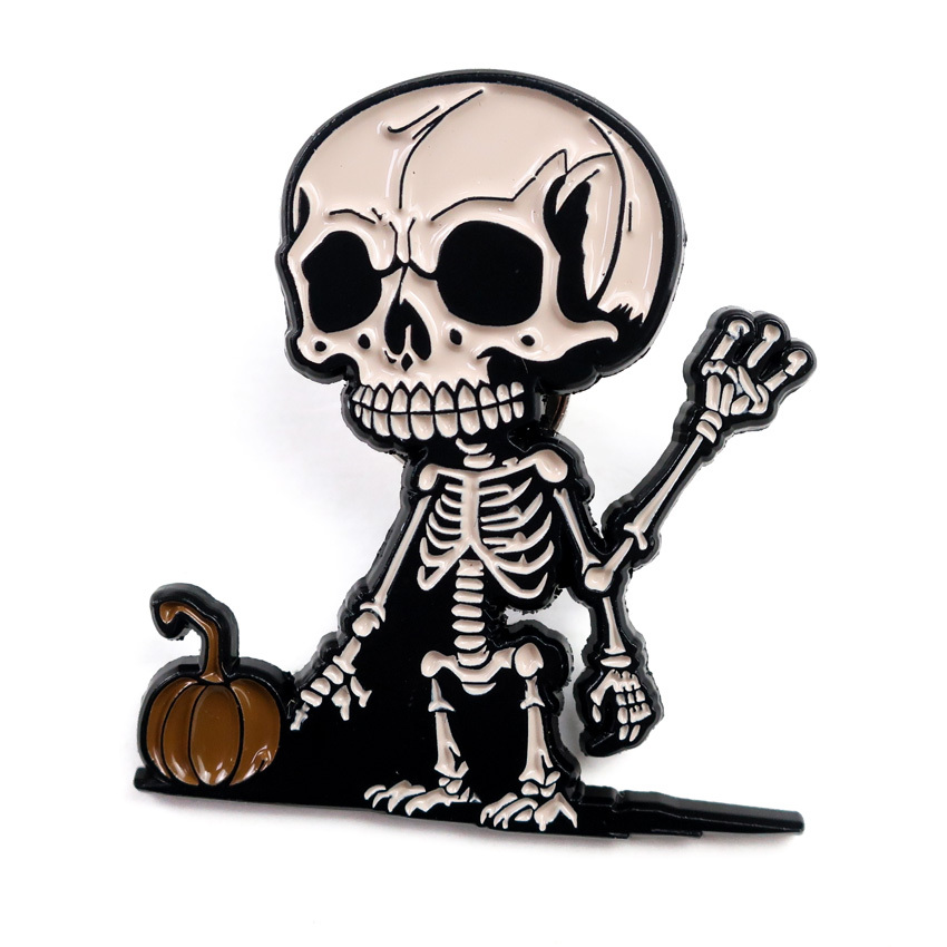 Custom Anime Skeleton Brooch Pirate Skull Enamel Pins Cosplay Badge Backpack Cloth Lapel Pin Jewelry Gift Comic Related Products,Zhongshan Yutang Craft Gifts Co., Ltd.，KeyChains+medal+Fridge Magnet,Custom Anime Skeleton Brooch Pirate Skull Enamel Pins Cosplay Badge Backpack Cloth Lapel Pin Jewelry Gift Comic Related Products