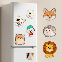 Factory Direct Price Custom Giveaway Refrigerator Magnet Souvenir Animal Acrylic Fridge Magnet