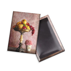 Promotional Gifts OEM square Rectangle Magnet Cardboard Sticker Fridge Maker
