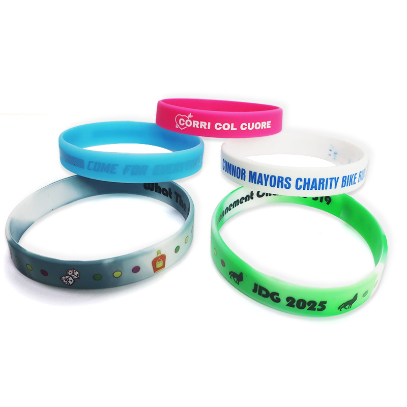 Fashion Rubber Wrist Bands Custom logo Wristbands Silicone Bracelet Personalized Bracelets,Zhongshan Yutang Craft Gifts Co., Ltd.，KeyChains+medal+Fridge Magnet,Fashion Rubber Wrist Bands Custom logo Wristbands Silicone Bracelet Personalized Bracelets