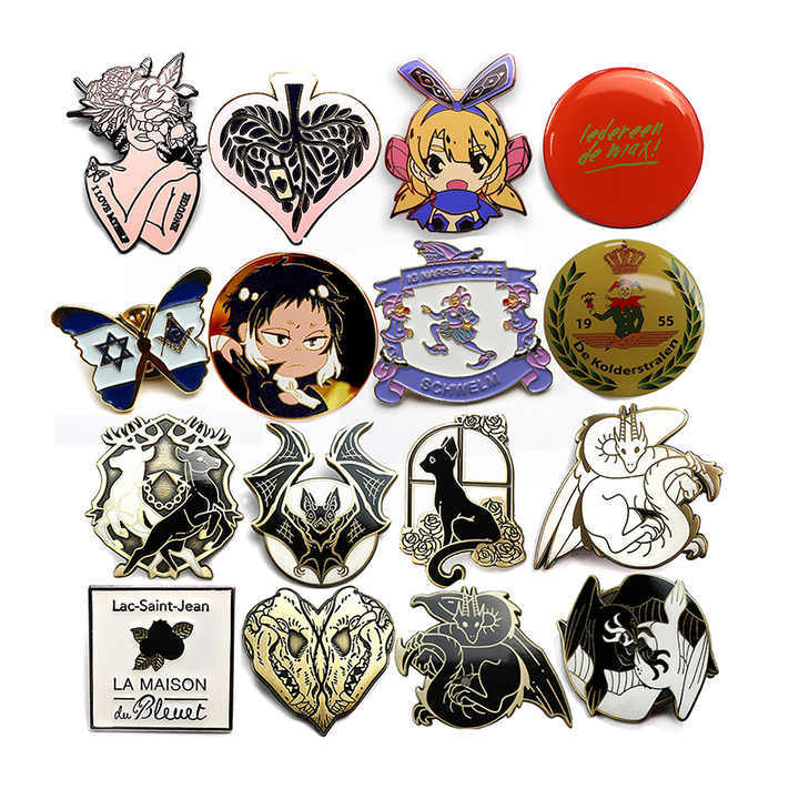 Custom logo Clothes Brooch Pin Gold Plated Enamel Pin Lapel Pin Badge Metal Craft,Zhongshan Yutang Craft Gifts Co., Ltd.，KeyChains+medal+Fridge Magnet,Ccustom logo Clothes Brooch Pin Gold Plated Enamel Pin Lapel Pin Badge Metal Craft