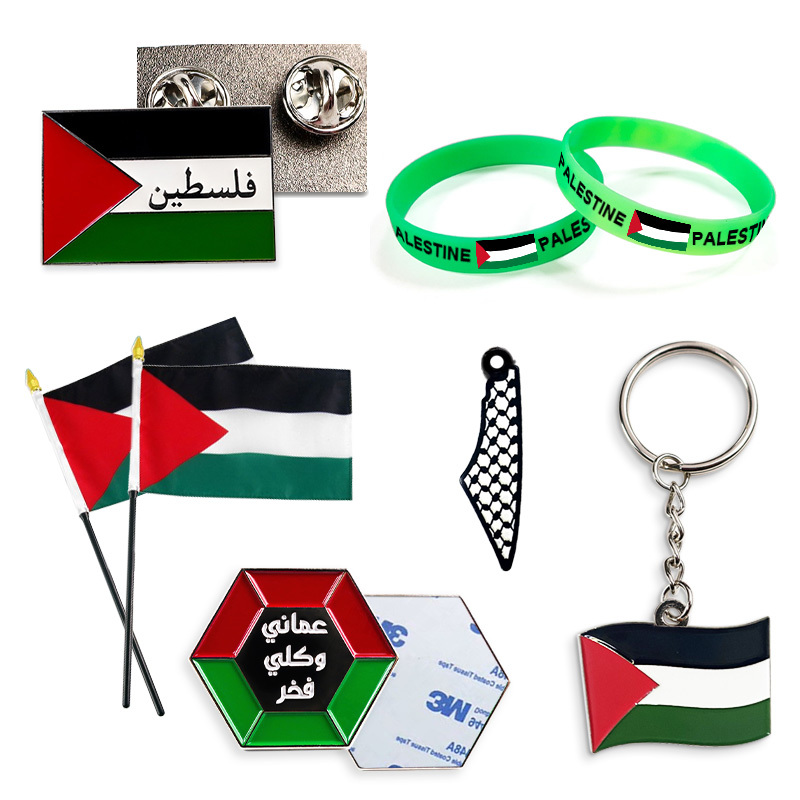Custom Palestine Flag Pin Palestine Enamel Lapel Pin Badges Brooch Pin Promotion Gifts Set,Zhongshan Yutang Craft Gifts Co., Ltd.，KeyChains+medal+Fridge Magnet,Custom Palestine Flag Pin Palestine Enamel Lapel Pin Badges Brooch Pin Promotion Gifts Set