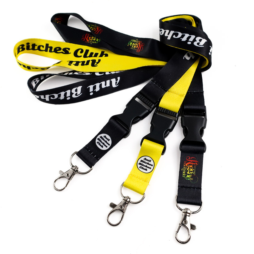 Custom Logo Printed Neck Strap Lanyard Id Badge Holders Lanyard and Pvc Name Card Polyester Keychain Lanyard,Zhongshan Yutang Craft Gifts Co., Ltd.，KeyChains+medal+Fridge Magnet,Custom Logo Printed Neck Strap Lanyard Id Badge Holders Lanyard and Pvc Name Card Polyester Keychain Lanyard