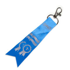 Fast Custom Short Lanyard Personalized Silk Ribbon Keychain for Backpack,Zhongshan Yutang Craft Gifts Co., Ltd.，KeyChains+medal+Fridge Magnet,Fast Custom Short Lanyard Personalized Silk Ribbon Keychain for Backpack