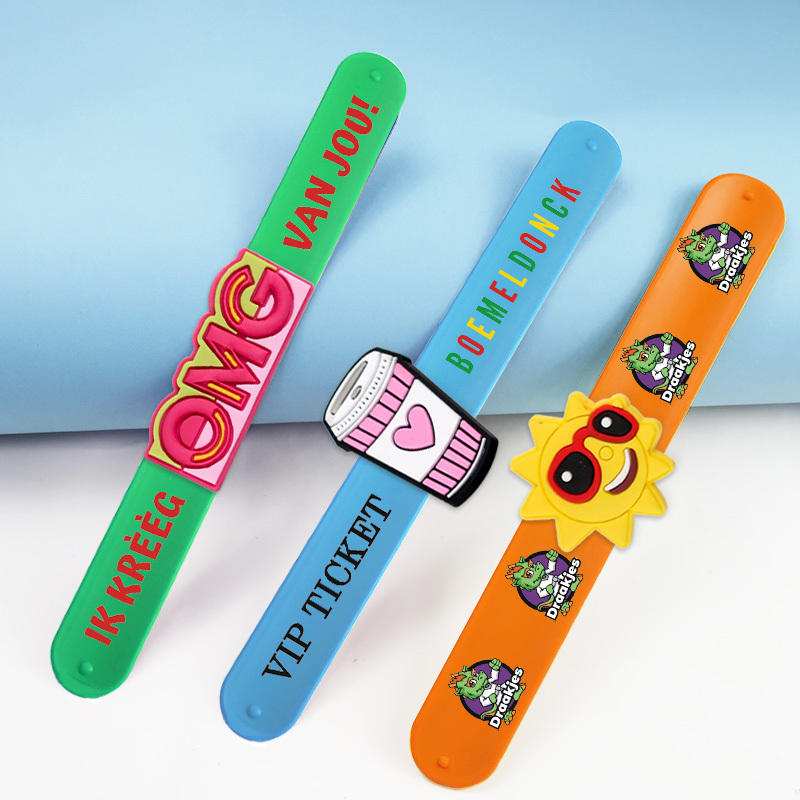 Promotional Gifts Personalized Scented Bracelet Thin Rubber New 2D Wrist Bands Custom Logo Silicone Wristband