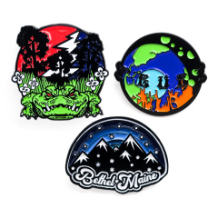 Custom Go Wild Hike Hiking Travel Adventure Lapel Pin Badge Metal Summer Camping Natural Enamel Mountain Pin,Zhongshan Yutang Craft Gifts Co., Ltd.，KeyChains+medal+Fridge Magnet,Custom Go Wild Hike Hiking Travel Adventure Lapel Pin Badge Metal Summer Camping Natural Enamel Mountain Pin