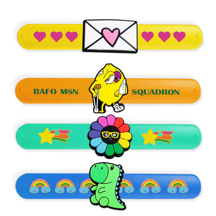 Promotional Gifts Personalized Scented Bracelet Thin Rubber New 2D Wrist Bands Custom Logo Silicone Wristband