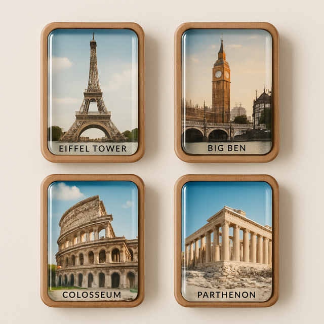Colorful UV Printed Wood Epoxy Resin Fridge Magnets Custom Photo Design Souvenir Craft Gift Free Sample,Zhongshan Yutang Craft Gifts Co., Ltd.，KeyChains+medal+Fridge Magnet,Colorful UV Printed Wood Epoxy Resin Fridge Magnets Custom Photo Design Souvenir Craft Gift Free Sample