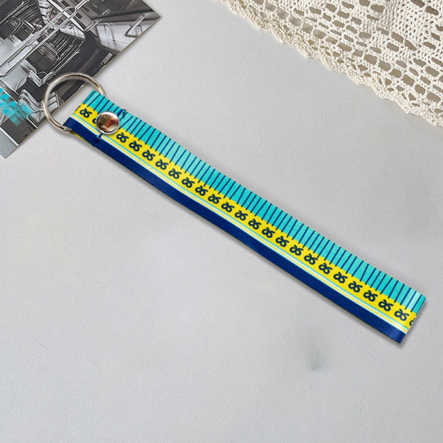 Fashion OEM Cheap Key Chain Printed Recycled Fabric Strap Keyring for Bags,Zhongshan Yutang Craft Gifts Co., Ltd.，KeyChains+medal+Fridge Magnet,Fashion OEM Cheap Key Chain Printed Recycled Fabric Strap Keyring for Bags