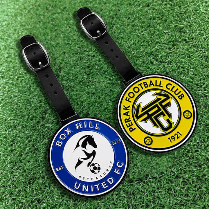 Wholesale Free Design logo Handbags Printed Plain Etched Metal Golf Bag Tags,Zhongshan Yutang Craft Gifts Co., Ltd.，KeyChains+medal+Fridge Magnet,Wholesale Free Design logo Handbags Printed Plain Etched Metal Golf Bag Tags