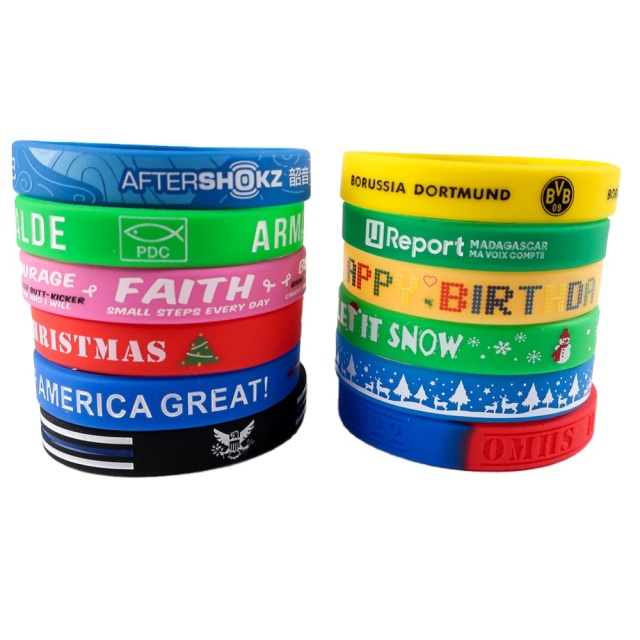 Custom World Flag Bracelets Bangle Men Women Country Sports Rubber Band Fitness Accessories Silicone Wristband Wrist Band