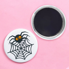 Personalized Colors Metal Name Badge Decorative Magnetic Round Button Magnet