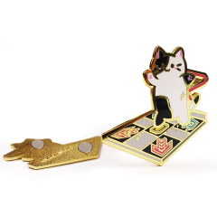 Promotional Gifts Oem Magnets Strong Press Magnetic Scarf Clothes Pin,Zhongshan Yutang Craft Gifts Co., Ltd.，KeyChains+medal+Fridge Magnet,Promotional Gifts Oem Magnets Strong Press Magnetic Scarf Clothes Pin