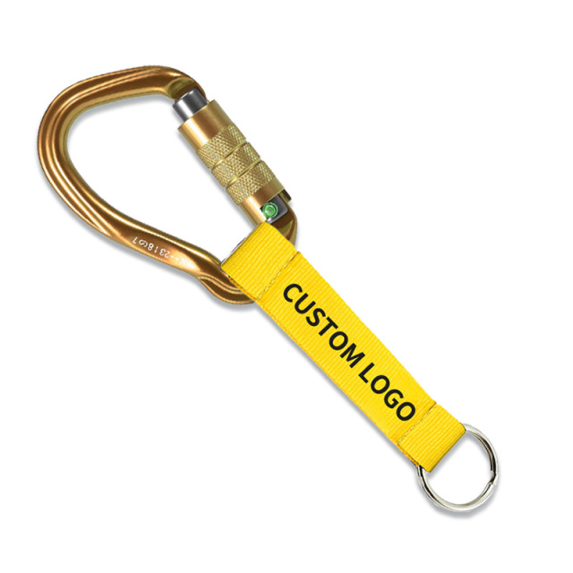 Custom Carabiner Rope Mountain Outdoor Webbing logo Nylon Red Jaquard Key Chain,Zhongshan Yutang Craft Gifts Co., Ltd.，KeyChains+medal+Fridge Magnet,Custom Carabiner Rope Mountain Outdoor Webbing logo Nylon Red Jaquard Key Chain