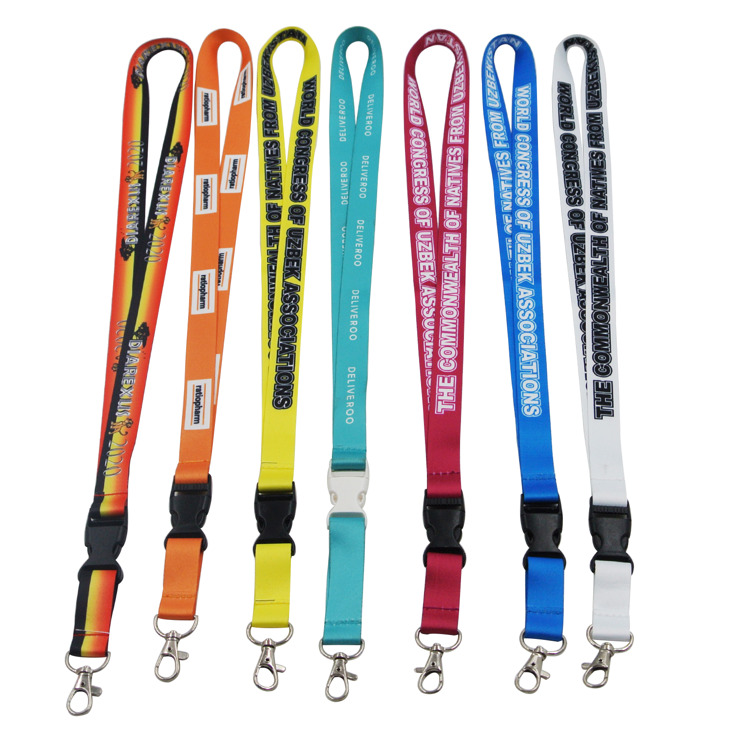 Free Sample Promotional Lanyard Custom Logo Breakaway Sublimation Polyester Keychain Lanyards,Zhongshan Yutang Craft Gifts Co., Ltd.，KeyChains+medal+Fridge Magnet,Free Sample Promotional Lanyard Custom Logo Breakaway Sublimation Polyester Keychain Lanyards