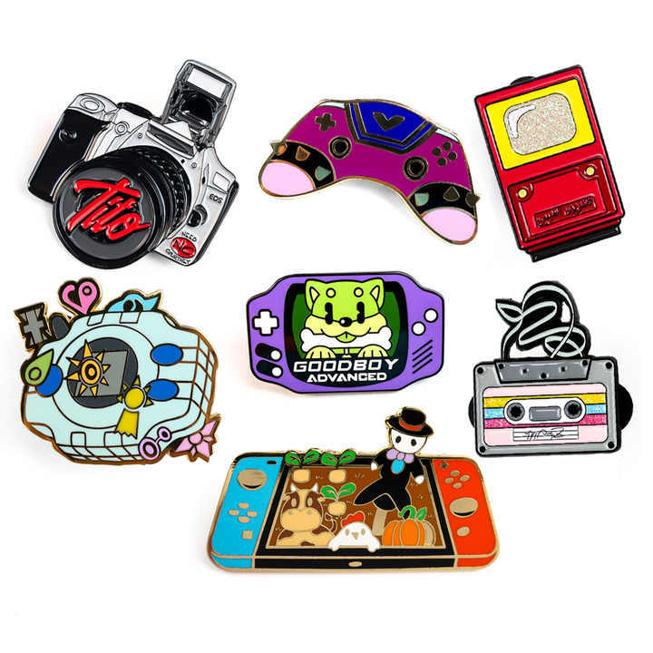 Custom Retro Arcade Game Enamel Controller Pins Collections Cartoon 90s Gamepad Jewelry Brooches Shirt Collar Badge Lapel Pin,Zhongshan Yutang Craft Gifts Co., Ltd.，KeyChains+medal+Fridge Magnet,Custom Retro Arcade Game Enamel Controller Pins Collections Cartoon 90s Gamepad Jewelry Brooches Shirt Collar Badge Lapel Pin