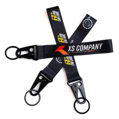 Custom Logo Printed Hand Wrist Wristlet Keychain Key Chain Eagle Mouth Buckle Short Strap Lanyard,Zhongshan Yutang Craft Gifts Co., Ltd.，KeyChains+medal+Fridge Magnet,Custom Logo Printed Hand Wrist Wristlet Keychain Key Chain Eagle Mouth Buckle Short Strap Lanyard