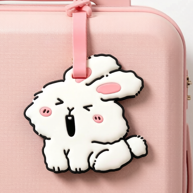 Creative Custom Shape PVC Luggage Tags Personalized 3D Silicone Rubber Bag Tags Unique Suitcase Identification Tags,Zhongshan Yutang Craft Gifts Co., Ltd.，KeyChains+medal+Fridge Magnet,Creative Custom Shape PVC Luggage Tags Personalized 3D Silicone Rubber Bag Tags Unique Suitcase Identification Tags