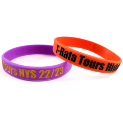 Wholesale Elastic Wristband Charm Bracelet Silicone Custom Rubber Charm Bracelet for Kids