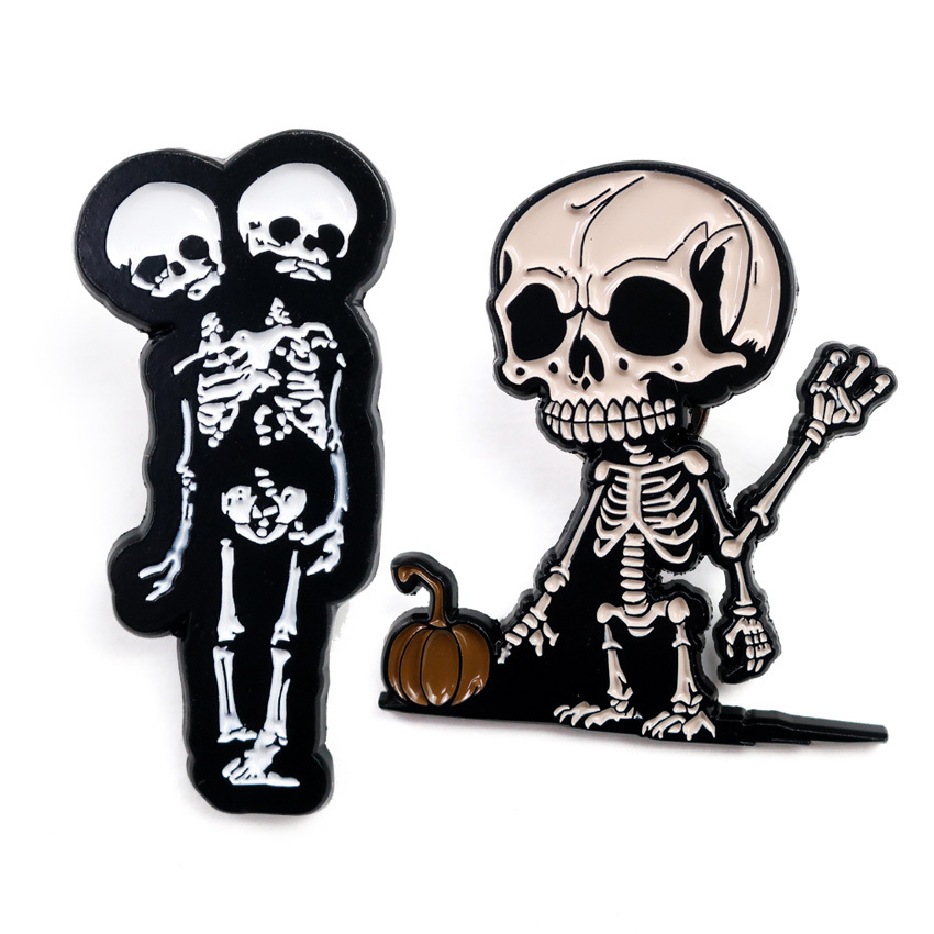 Custom Anime Skeleton Brooch Pirate Skull Enamel Pins Cosplay Badge Backpack Cloth Lapel Pin Jewelry Gift Comic Related Products,Zhongshan Yutang Craft Gifts Co., Ltd.，KeyChains+medal+Fridge Magnet,Custom Anime Skeleton Brooch Pirate Skull Enamel Pins Cosplay Badge Backpack Cloth Lapel Pin Jewelry Gift Comic Related Products