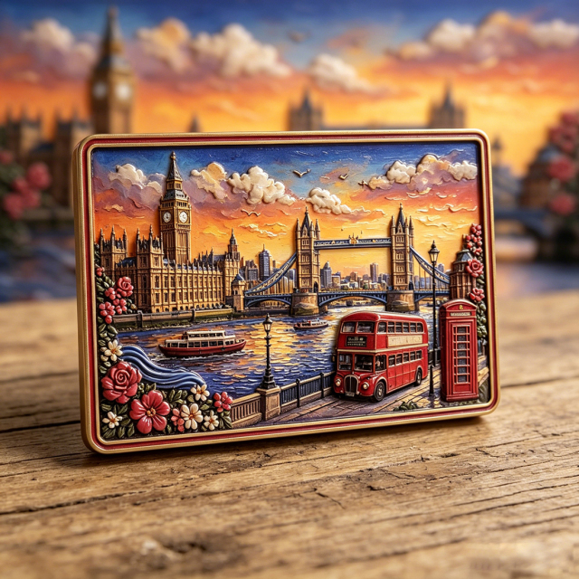 Free Design 3D Logo Wholesale Souvenir Die Cast Aluminum Soft Enamel Fridge Magnets & Promotional Gift