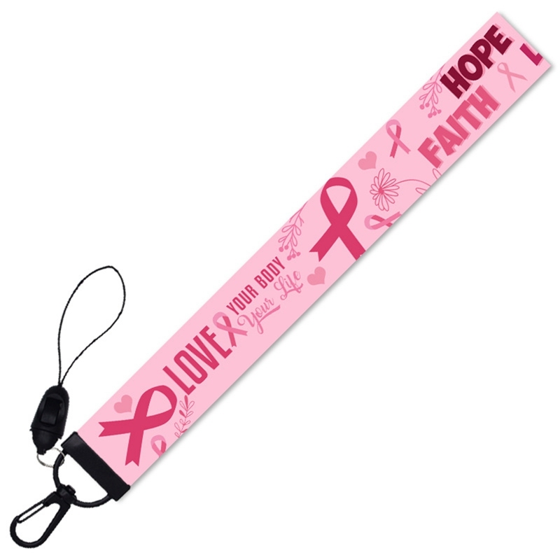 Breast Cancer Awareness Pattern Detachable Mobile Phone Straps Multi-function Neck Lanyards for Couples Keys ID Badge Webbing,Zhongshan Yutang Craft Gifts Co., Ltd.，KeyChains+medal+Fridge Magnet,Breast Cancer Awareness Pattern Detachable Mobile Phone Straps Multi-function Neck Lanyards for Couples Keys ID Badge Webbing