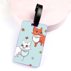 Wholesale Customised Animal Shape Silicone Id Rubber Golf Bag Tags Custom logo Low Moq