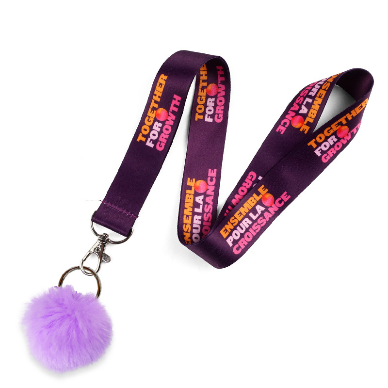 Custom Adjustable Retractable Personalized Pom Pom Keychain Universal Cell Phone Lanyard with logo,Zhongshan Yutang Craft Gifts Co., Ltd.，KeyChains+medal+Fridge Magnet,Custom Adjustable Retractable Personalized Pom Pom Keychain Universal Cell Phone Lanyard with logo