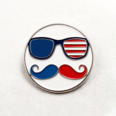 OEM USA 250th Anniversary Commemorative Badge Patriotic Metal Pin Featuring American Design for Collectors Souvenir Gifts,Zhongshan Yutang Craft Gifts Co., Ltd.，KeyChains+medal+Fridge Magnet,OEM USA 250th Anniversary Commemorative Badge Patriotic Metal Pin Featuring American Design for Collectors Souvenir Gifts
