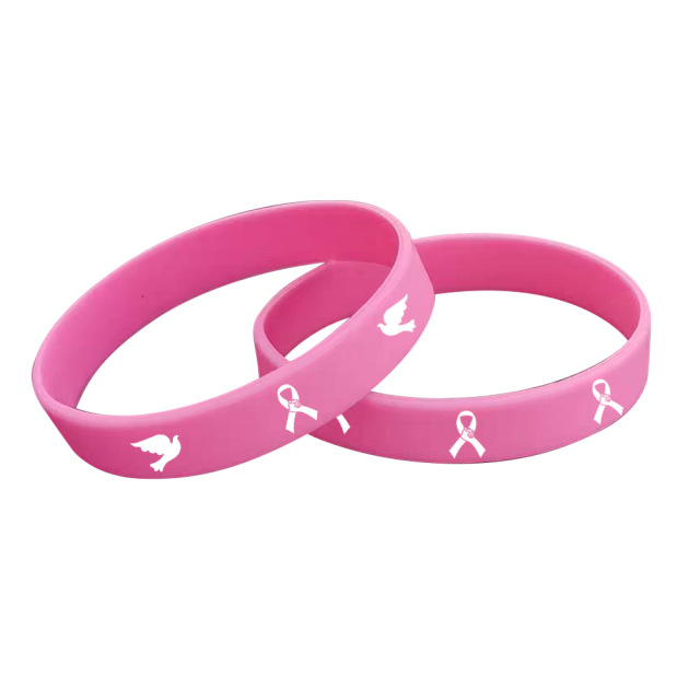 Wholesale Breast Cancer Bracelets Fashion Silicone Wristbands Custom logo Rubber Wrist Band,Zhongshan Yutang Craft Gifts Co., Ltd.，KeyChains+medal+Fridge Magnet,Wholesale Breast Cancer Bracelets Fashion Silicone Wristbands Custom logo Rubber Wrist Band
