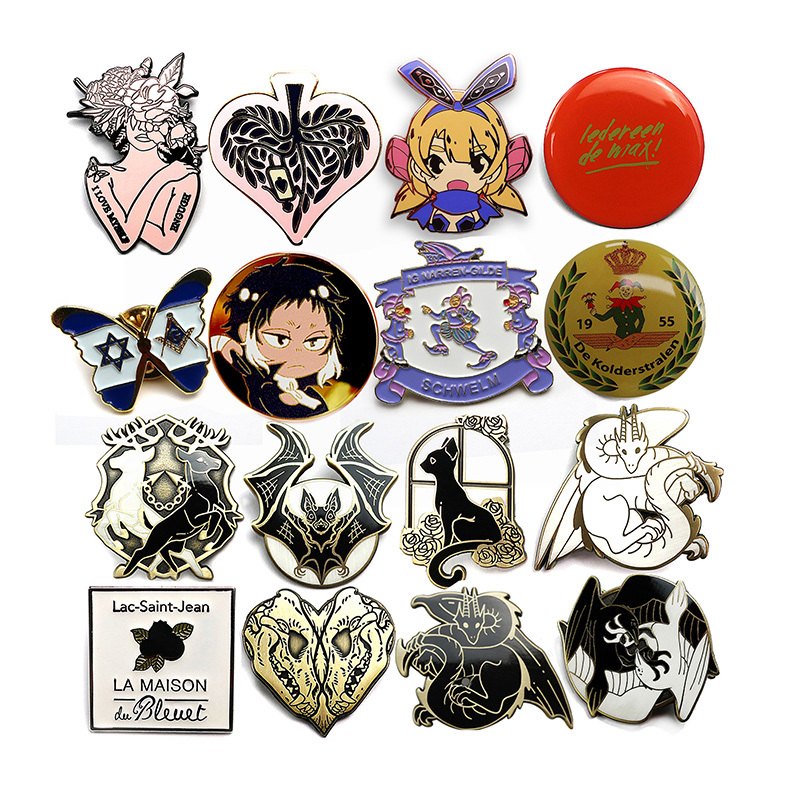 Custom logo Clothes Brooch Pin Gold Plated Enamel Pin Lapel Pin Badge Metal Craft,Zhongshan Yutang Craft Gifts Co., Ltd.，KeyChains+medal+Fridge Magnet,Ccustom logo Clothes Brooch Pin Gold Plated Enamel Pin Lapel Pin Badge Metal Craft