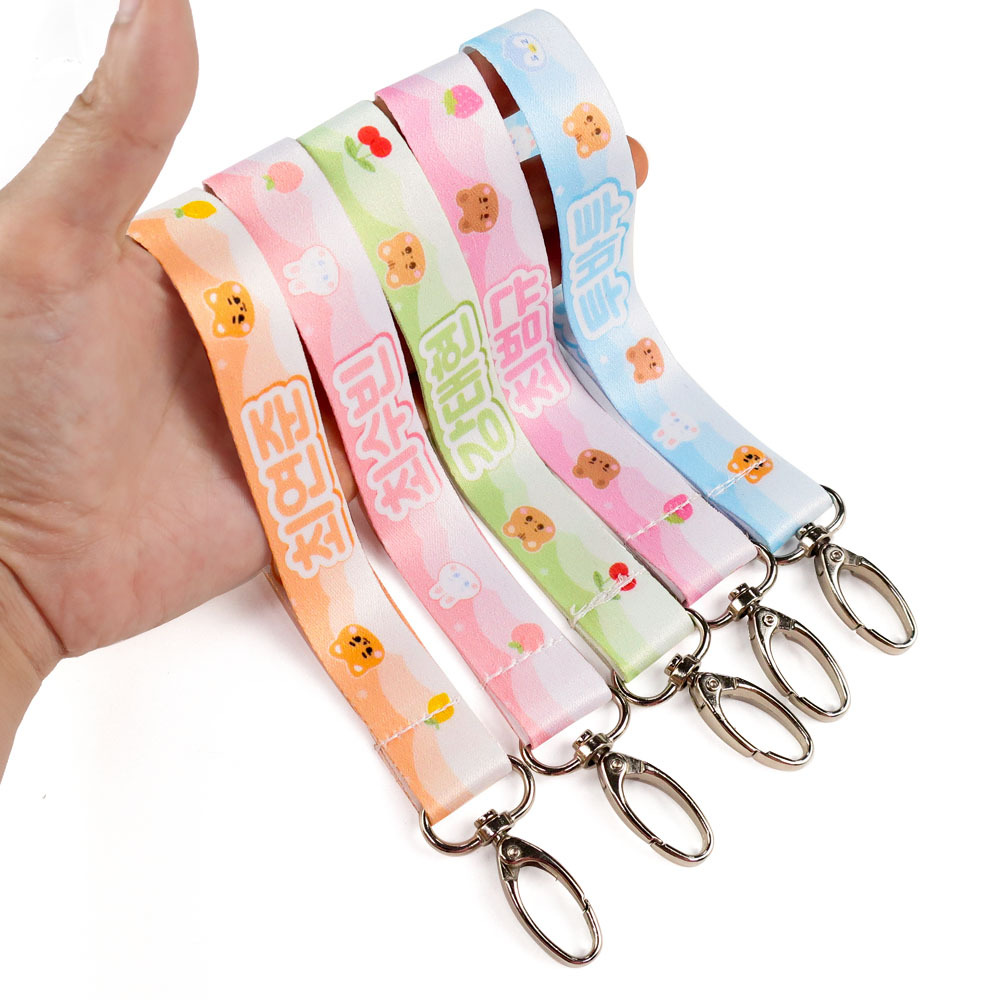 Custom Adjustable Polyester Promotional Printing Woven Short Lanyard with logo Custom Wholesale,Zhongshan Yutang Craft Gifts Co., Ltd.，KeyChains+medal+Fridge Magnet,Custom Adjustable Polyester Promotional Printing Woven Short Lanyard with logo Custom Wholesale