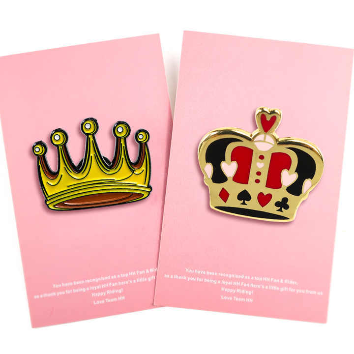 Custom Crown Enamel Pins king Queen Brooch Pin Badge Lapel Pin Shirt Badge Royal Jewelry Gift Girl Kids Friends,Zhongshan Yutang Craft Gifts Co., Ltd.，KeyChains+medal+Fridge Magnet,Custom Crown Enamel Pins king Queen Brooch Pin Badge Lapel Pin Shirt Badge Royal Jewelry Gift Girl Kids Friends