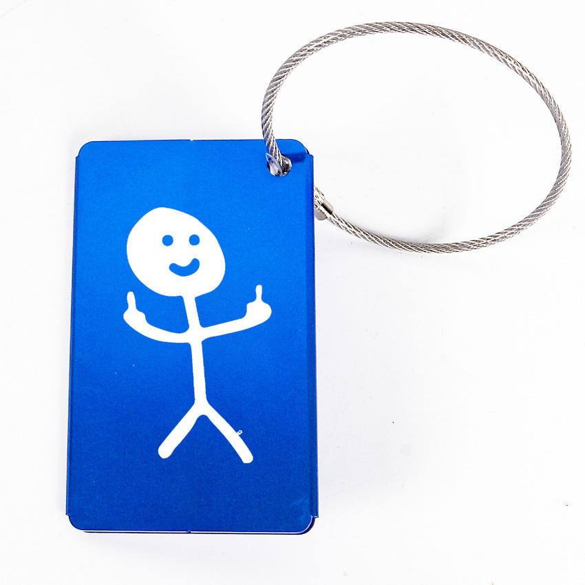 Fast Custom Sublimation Blanks Laser Engravable Aluminum Bag Luggage Tag,Zhongshan Yutang Craft Gifts Co., Ltd.，KeyChains+medal+Fridge Magnet,Fast Custom Sublimation Blanks Laser Engravable Aluminum Bag Luggage Tag