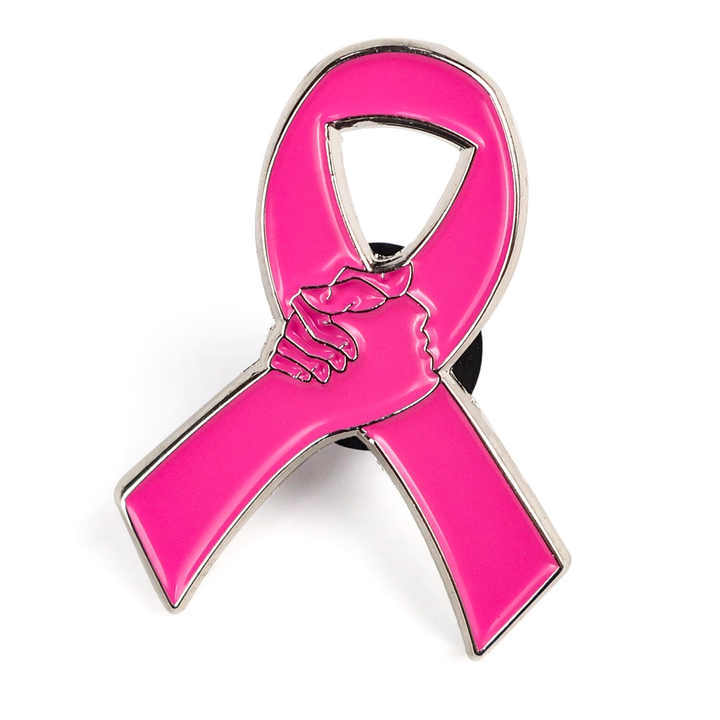 Custom Metal Crafts Hard Soft Enamel Pin Brooch Pin pink Breast Cancer Awareness Ribbon Lapel Pin Ribbon Badge,Zhongshan Yutang Craft Gifts Co., Ltd.，KeyChains+medal+Fridge Magnet,Custom Metal Crafts Hard Soft Enamel Pin Brooch Pin pink Breast Cancer Awareness Ribbon Lapel Pin Ribbon Badge
