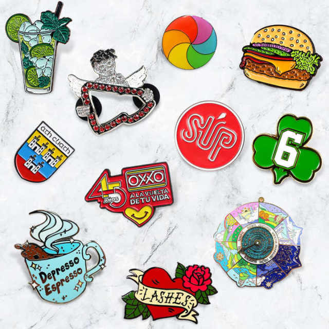 Factory Custom Hat Pins Milk Tea Lapel Pin Hard Soft Enamel Pin Metal logo Badge,Zhongshan Yutang Craft Gifts Co., Ltd.，KeyChains+medal+Fridge Magnet,Factory Custom Hat Pins Milk Tea Lapel Pin Hard Soft Enamel Pin Metal logo Badge