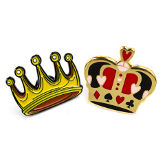 Custom Crown Enamel Pins king Queen Brooch Pin Badge Lapel Pin Shirt Badge Royal Jewelry Gift Girl Kids Friends,Zhongshan Yutang Craft Gifts Co., Ltd.，KeyChains+medal+Fridge Magnet,Custom Crown Enamel Pins king Queen Brooch Pin Badge Lapel Pin Shirt Badge Royal Jewelry Gift Girl Kids Friends