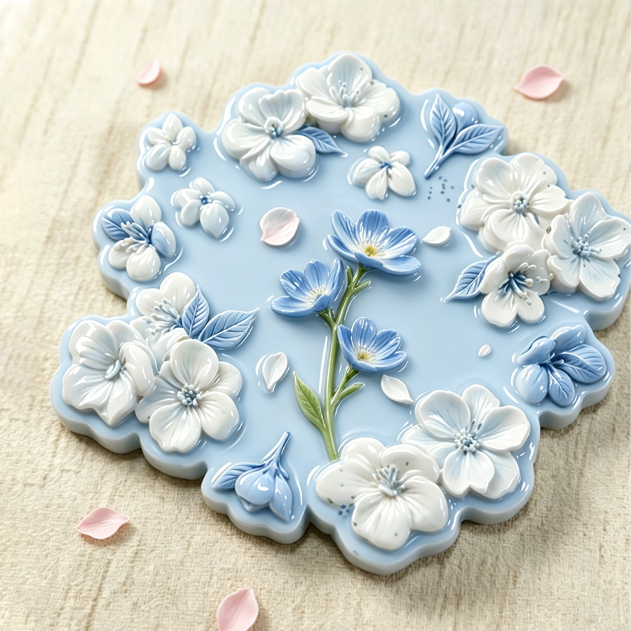 Personalized Letter Resin Refrigerator Magnets Leaf Initial 3D Raised Design Custom Name Alphabet for Wedding Favor & Gift