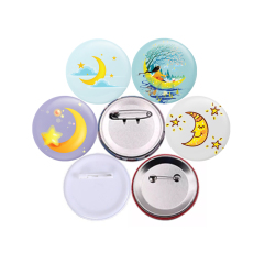 custom logo button pins
