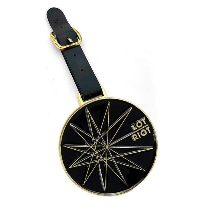 Free Custom Sports Metal Club Member Golf Running Bag hang Tag