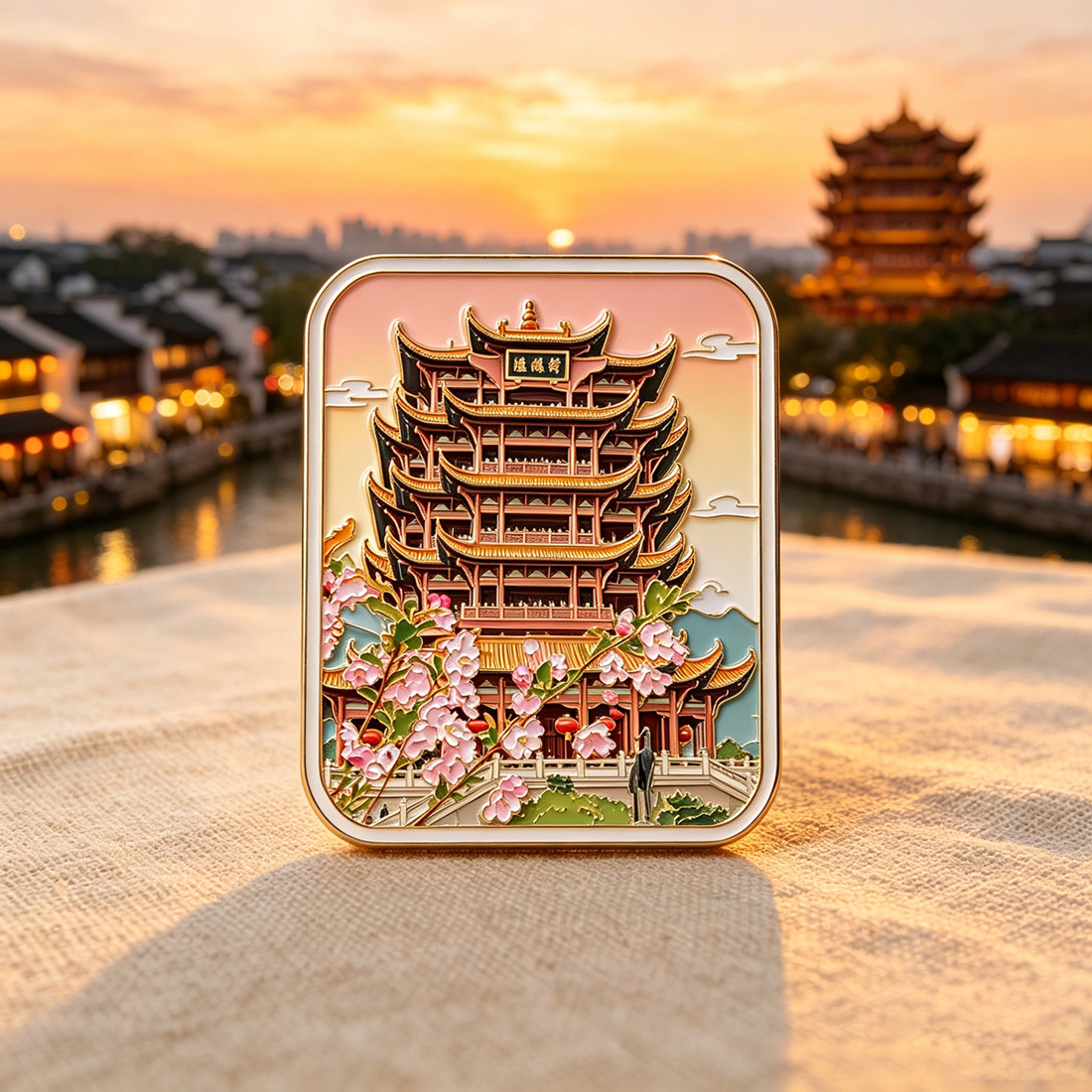 Custom Wholesale Enamel Color Die Cast Nation Landmark 3D Design Travel City Souvenir Aluminum Refrigerator Magnets for Airport